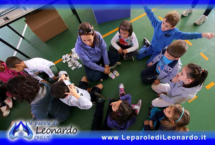 Gruppo “Le Parole di Leonardo ONLUS” a Handimatica 2014